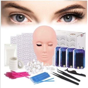 Practice Eyelash Extension Doll